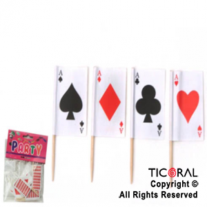 PINCHE HS4740 CARTAS DE POCKER X 12